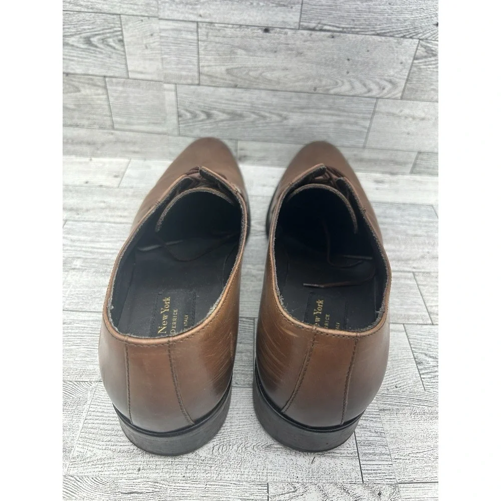 To Boot New York Adam‎ Derrick Oxford Dress Shoes Brown Leather Size 10M